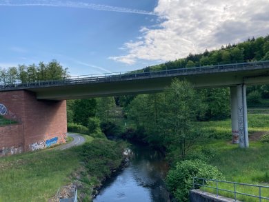 Foto der Zeller Brücke
