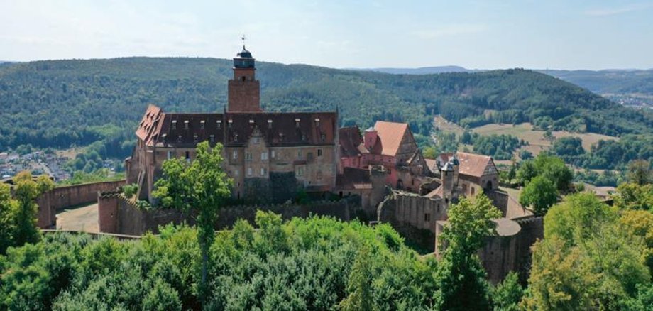 Blick auf Burg Breuberg