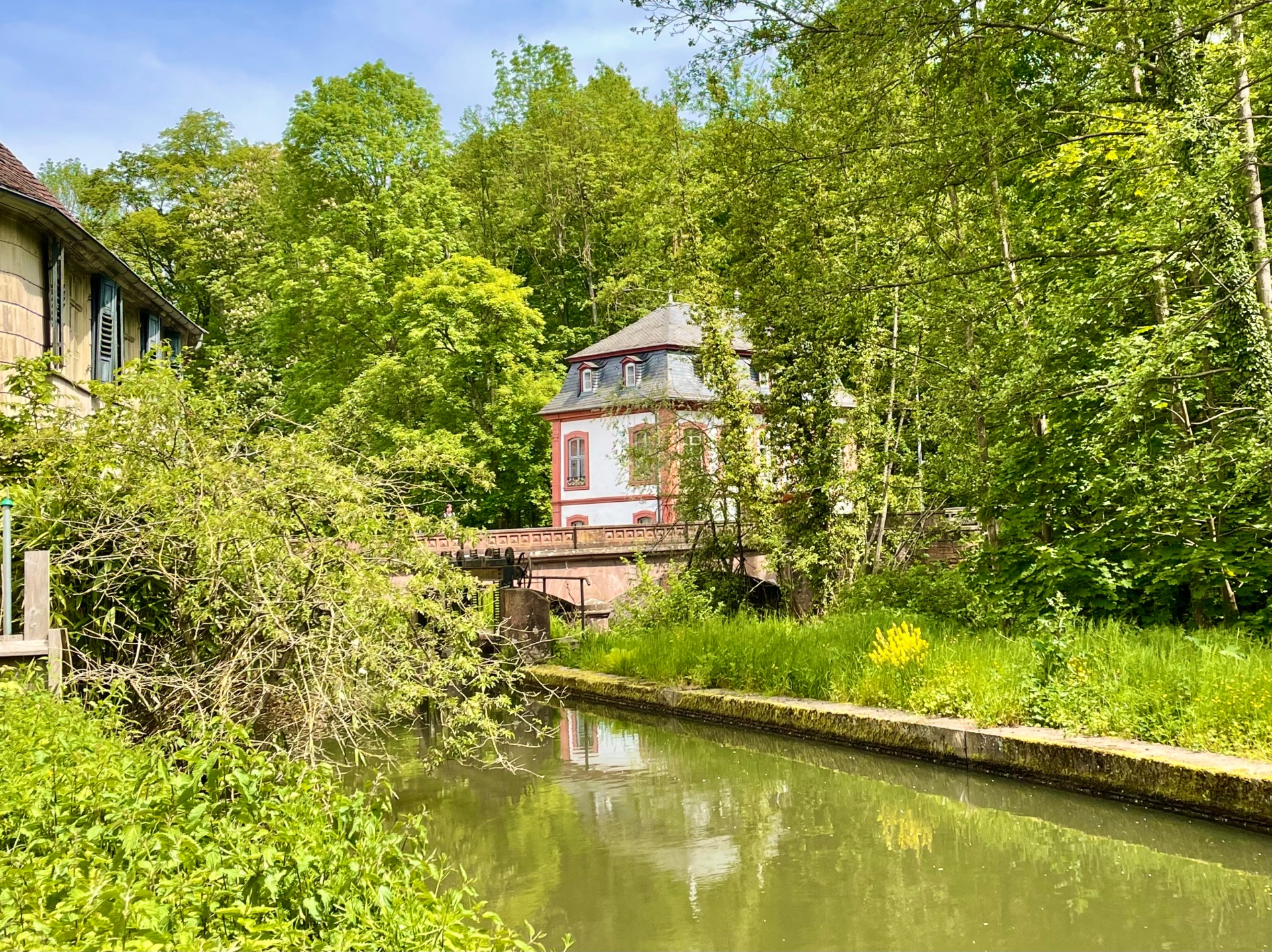 Mümling beim Fürstenauer Schlosspark 