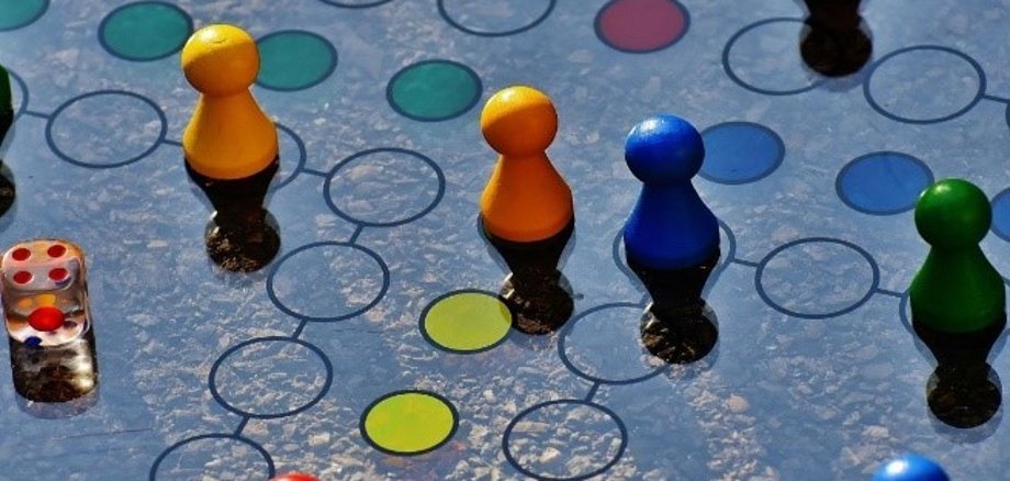 Mensch-Ärger-dich-nicht Spielbrett