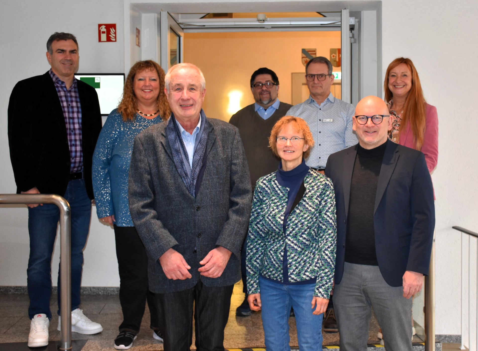 Foto Verabschiedung Dr. Siebel und Knipfer