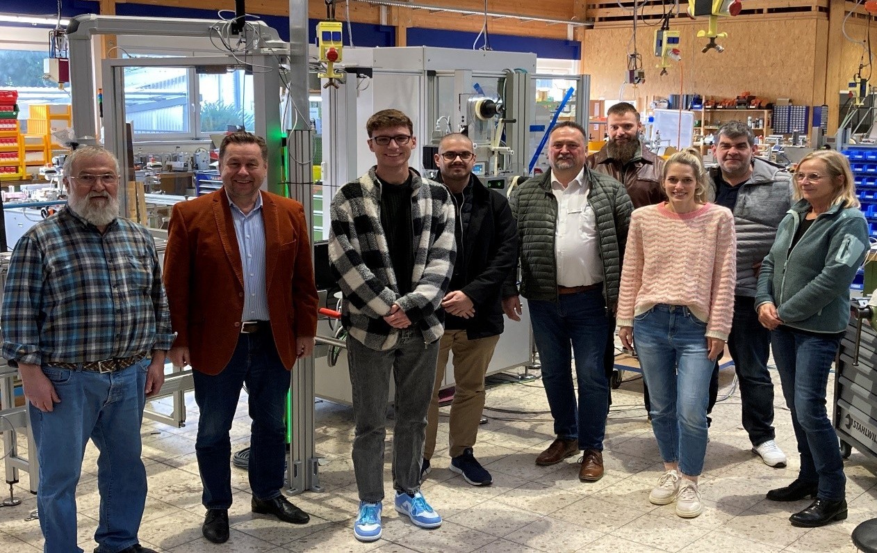 Betriebsbesuch b+b Automations- und Steuerungstechnik GmbH Foto Betriebsbesuch b+b Automations- und Steuerungstechnik GmbH