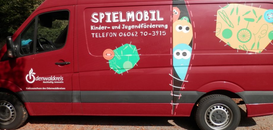 Foto des Spielmobil des Odenwaldkreises