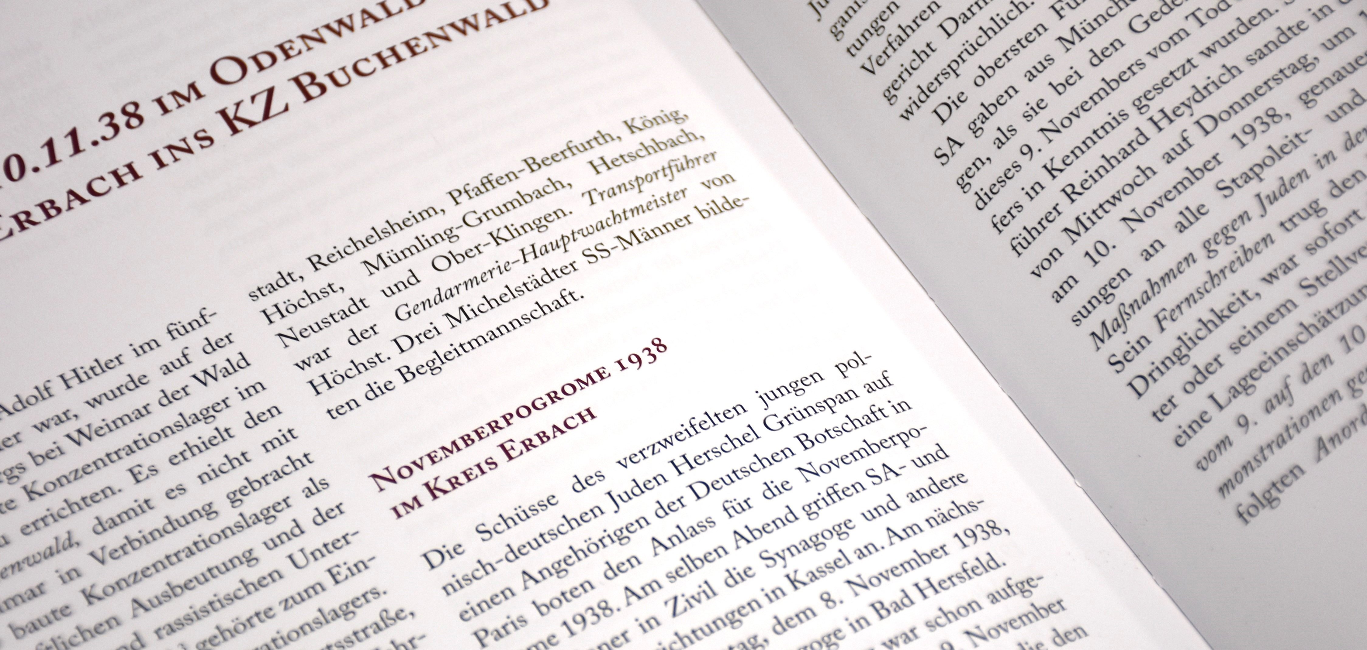 Das Foto zeigt die ersten beiden Seiten eines Beitrags im aktuellen "gelurt" über die Deportation von Juden.