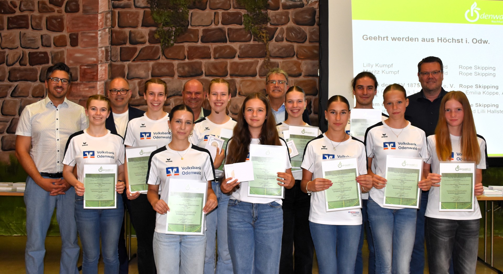 Foto der Sportlerehrung 2025 