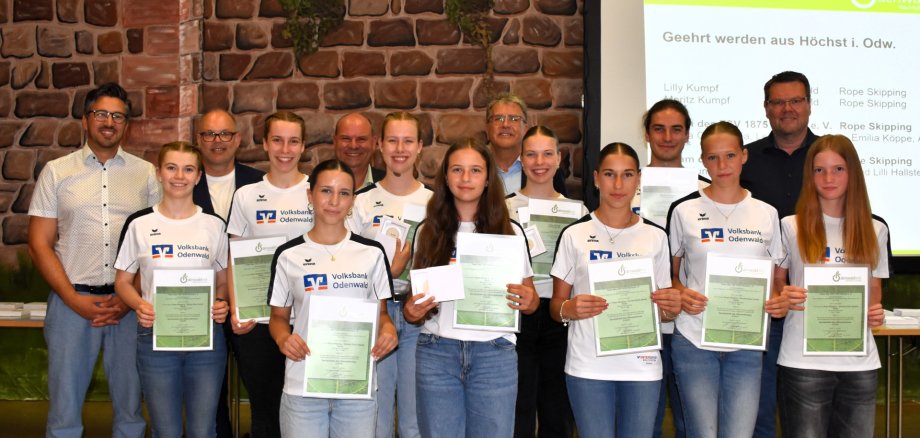 Foto der Sportlerehrung 2025 