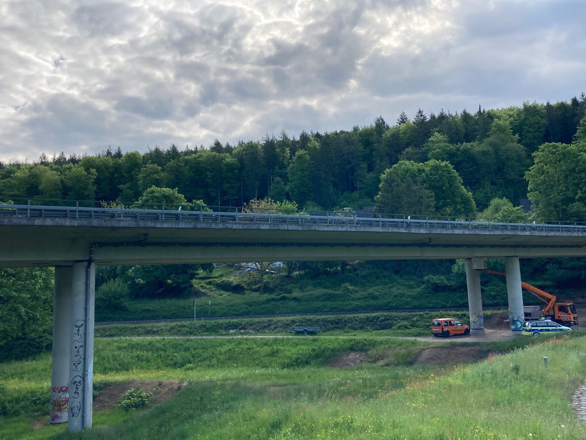 Foto der Zeller Brücke 