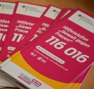 Am Aktionstag gab es auch Info-Material.