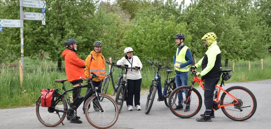 Foto einer Radtour 