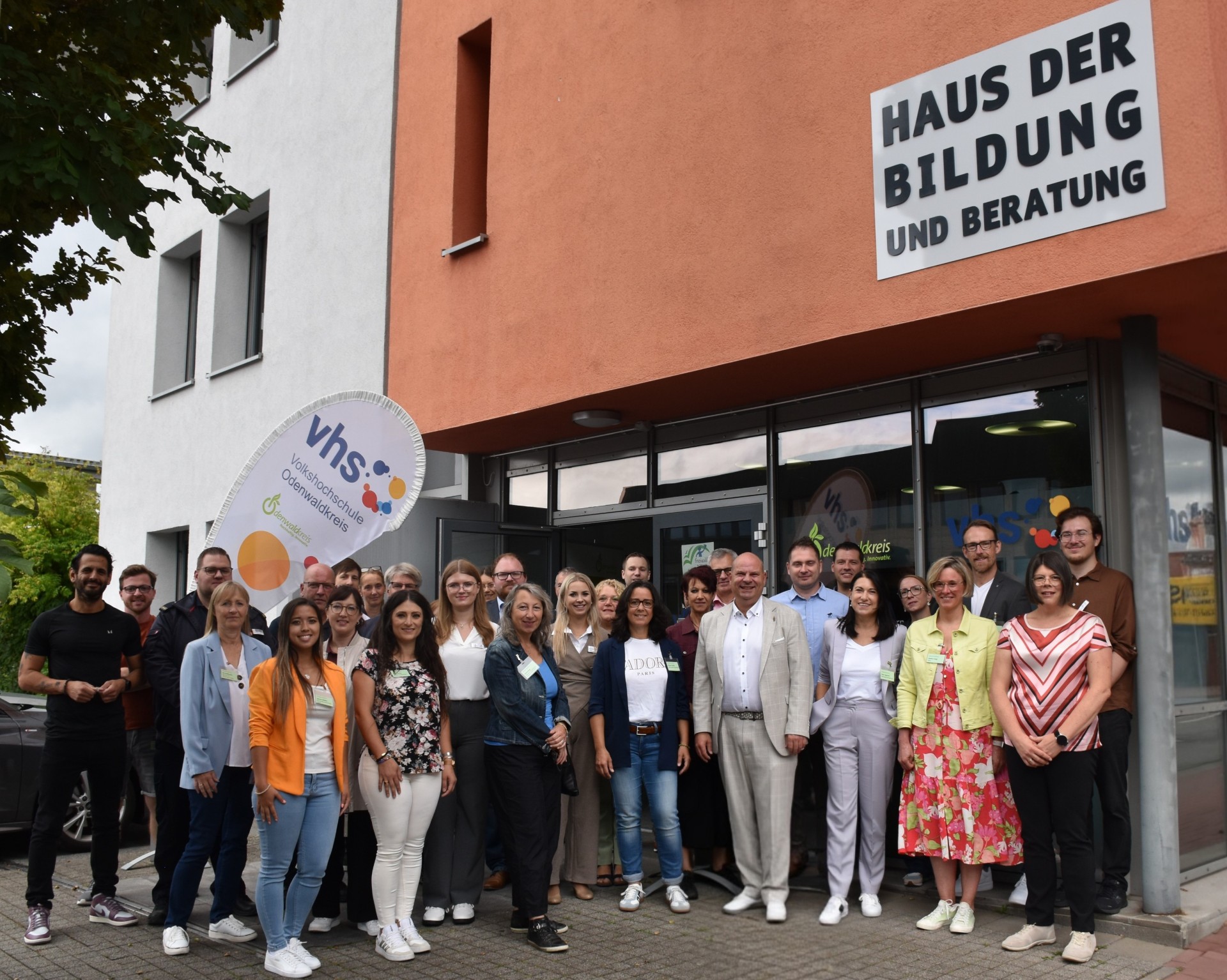 Foto Eröffnung Haus der Bildung und Beratung in Erbach