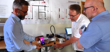 Firmenbesuch IMP GmbH – Industrial Microwave Processes Foto Firmenbesuch IMP GmbH – Industrial Microwave Processes