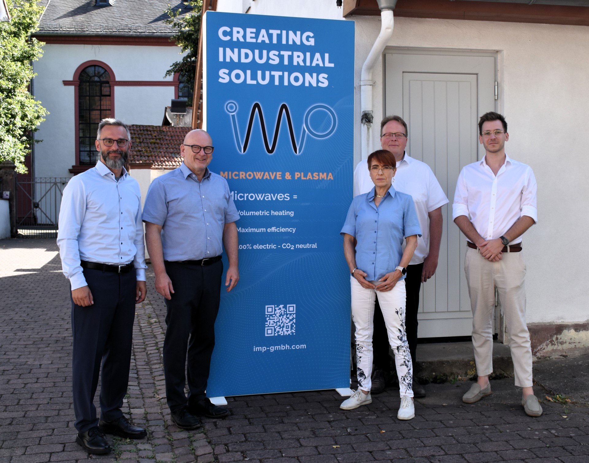 Foto Firmenbesuch IMP GmbH – Industrial Microwave Processes 