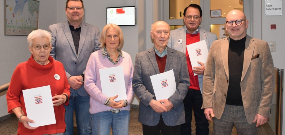 Landesehrenbriefe Foto Verleihung Landesehrenbriefe