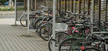 Foto einer Radabstellanlage 