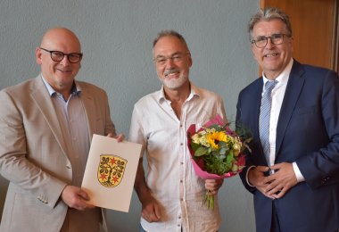 Verpflichtung des Kreisbeigeordneten Siefert im Kreistag