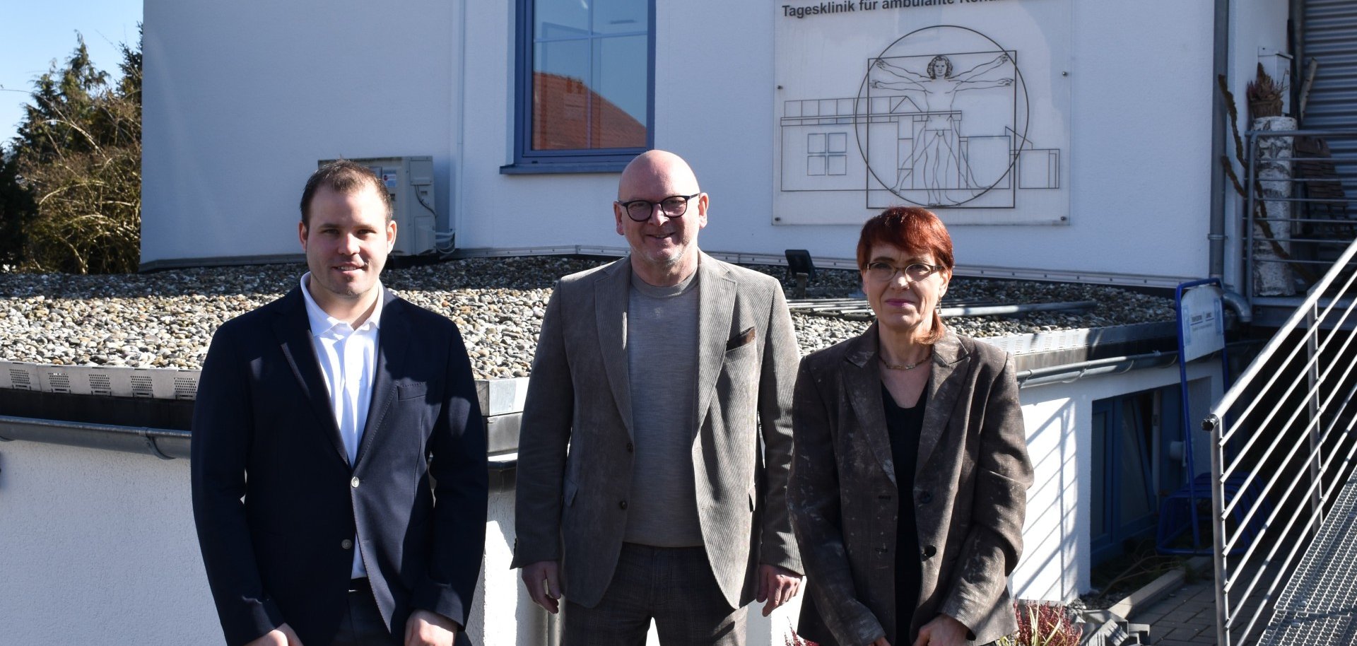 Foto Betriebsbesuch Therapiezentrum Janowicz 