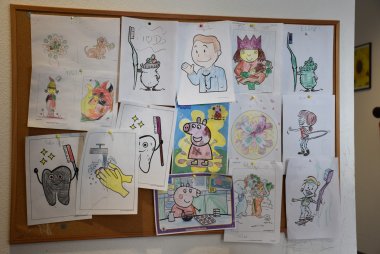 Bilder von Kindern zum Thema Zahngesundheit