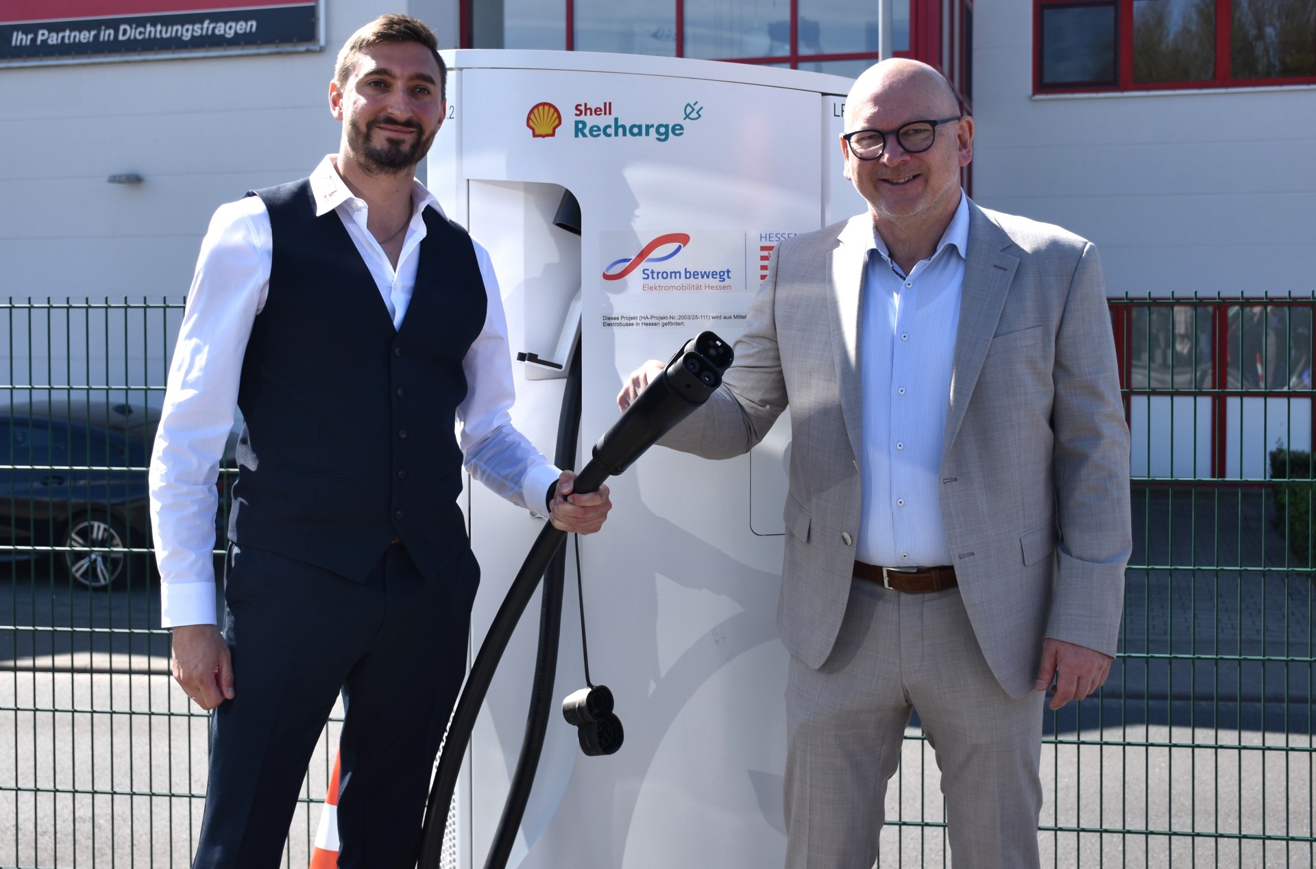 Foto Eröffnung E-Ladepark Wissmüller 