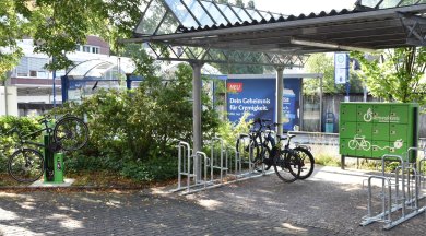 Radabstellanlage vor der Zulassung