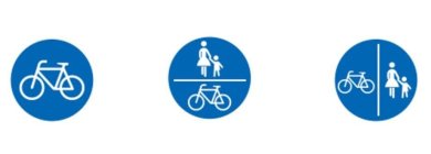 Verkehrsschilder Radverkehr
