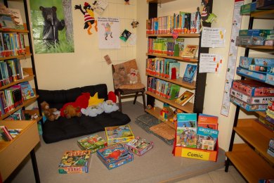 Blick in die Bücherei